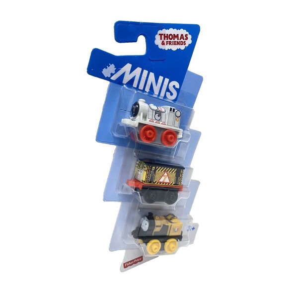 Thomas & Friends MINI'S 3 Pack: SPACE GORDON, CONSTRUCTION TOBY, CLASSIC STEPHEN - Picture 3 of 5